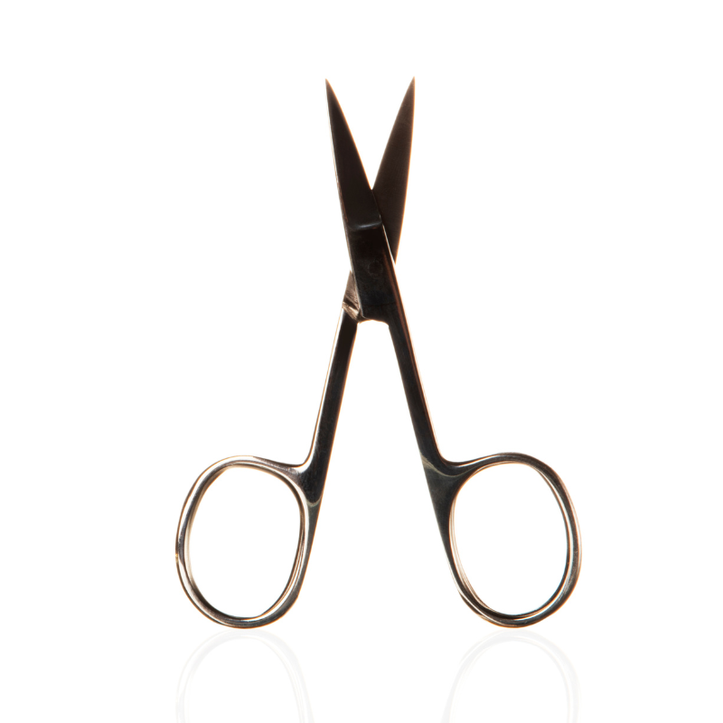 Scissors Straight Blade Silver